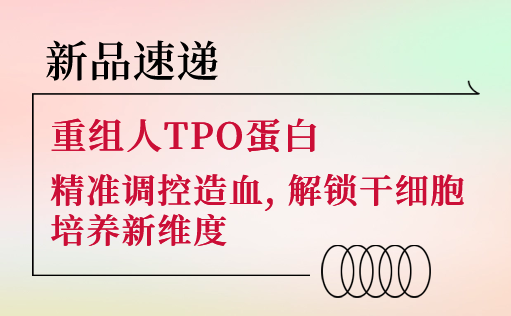 新品速递 | 重组人TPO蛋白震撼上市！精准调控造血，解锁干细胞培养新维度-W88优德官网